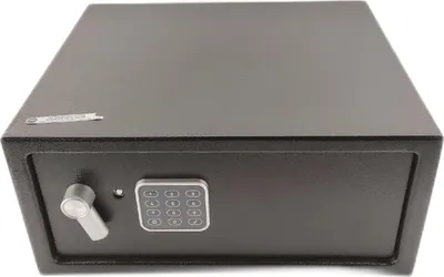 Zdjęcie produktu dla Yale YLC/200/DB2, Sejf wolnostojący, Czarny, 2 klawisze, Zamek szyfrowy, Elektroniczny, 24 l, Podłogowy/ścienny, Bateria