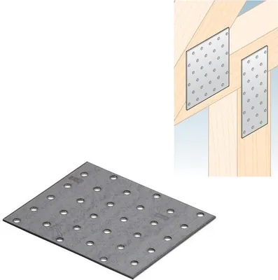 Produktbild von Platte perfor. PP 31 DMX 100x120 - verzinktes Blech - Packung mit 1 Stück