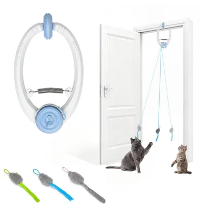 Produktbild von PawHut Interaktives Katzenspielzeug Intelligenzspielzeug zur Selbstbeschäftigung