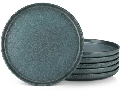 Immagine prodotto di Set di 6 piatti piani blu in Vetroceramica