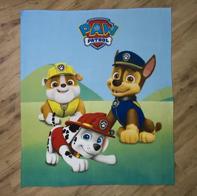 Obrázok produktu pre Tlapková patrola - Fleecová deka - 130 x 160 cm