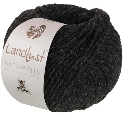 Produktbild von Lana Grossa - Landlust Naturwolle 0010 anthrazit