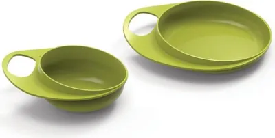 Obrázek produktu pro Nuvita jídelní set misky a talířku Easy Eating, zelený