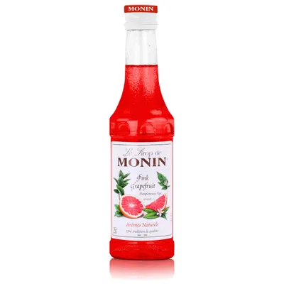 Zdjęcie produktu dla Monin Syrop z różowego grejpfruta 250 ml - do koktajli i kawy (opakowanie 1 szt.)