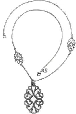 Produktbild von Lange Kette Cara mit ovalen Anhängern von collezione alessandro