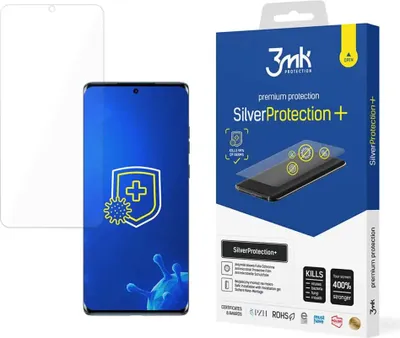 Produktbild von 3mk Display Antimikrobielle Schutzfolie SilverProtection+ für Motorola Edge 50 Fusion 0,21mm Self-Heal