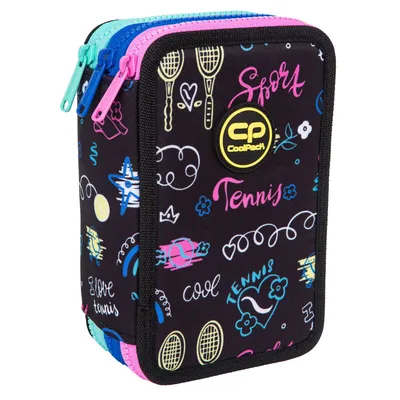 Produktbild von Coolpack Jumper 3 Tennis Star 3-Fächer-Federmäppchen