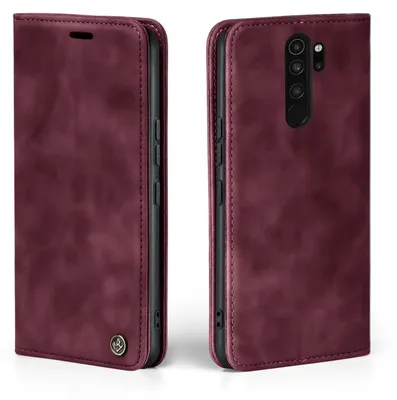 A product shot of a phone case, shown from two angles.