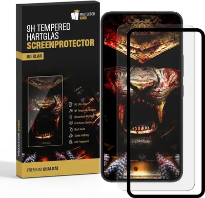 Produktbild von 3x 9H Panzerglas für Samsung Galaxy S21 3D A++ kristall klar mit Montagerahmen echtes Tempered Glass Panzerfolie Displayschutz Schutzglas Hartglas Schutzfolie Screen-Protector