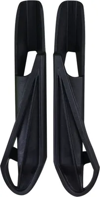 Produktbild von Ursus Kunststofffüße Jumbo, rechts und links, schwarz, Ersatzfüße für Fahrrad...