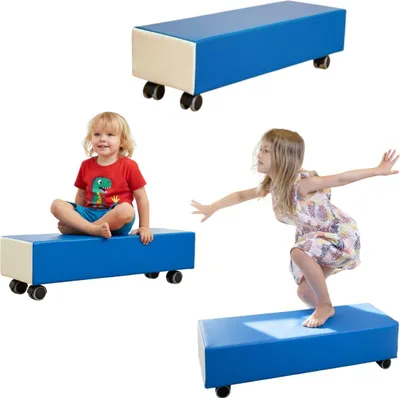 Zdjęcie produktu dla Rides Soft Play Long Dady | Slide Wheels | Blue