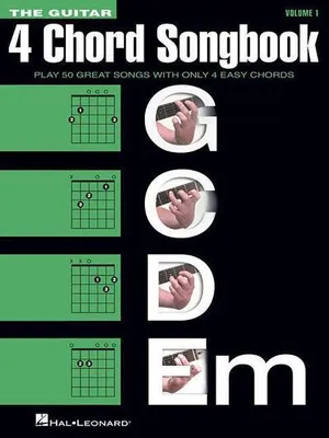 Produktbild von The Guitar 4-Chord Songbook G-C-D-Em: Melody/Lyrics/Chords