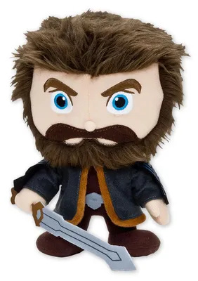 Immagine prodotto di Lo Hobbit Thorin Peluche 25 Cm In Scatola Espositiva