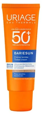 Obrázok produktu pre BARISUN Krém SPF50+  zlatá farba 50 ml