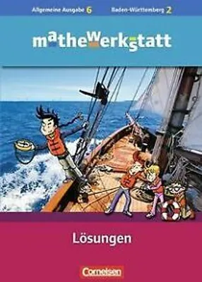 Produktbild von mathewerkstatt 6. Schuljahr. Lösungsheft. Mittlerer Schulabschluss. Allgemeine Ausgabe