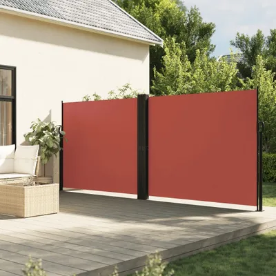 Immagine prodotto di BEI CLORIS Tenda laterale estensibile rosso terracotta 180x1000 cm - Tende da sole Nuovo7143237 1pacco