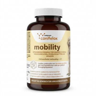 Produktbild von Canifelox Mobility 240 g – Ergänzungsfuttermittel für Hunde – Mit Glucosamin, Chondroitin & MSM