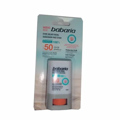 Zdjęcie produktu dla Babaria sztyft przeciwsłoneczny do twarzy Spf50 20g