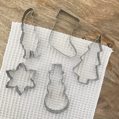 Image de GastroMax Emporte-pièces Noël, set de 5, acier inoxydable