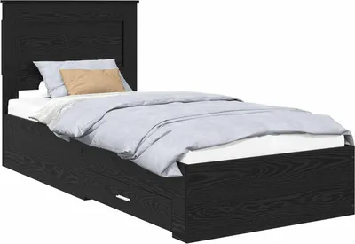 Immagine prodotto di vidaXL Struttura letto con cassetti con testiera, materiale in legno
