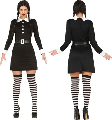 Produktbild von WEDNESDAY Schulmädchen Halloween Kostüm 36/38
