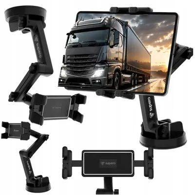 Produktbild von SUPERO KFZ Handy Tablet Halterung für LKW Armaturenbrett