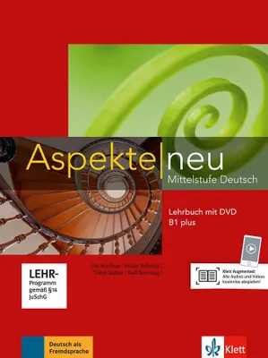 Obrázok produktu pre Aspekte. Lehrbuch mit DVD B1+. Neubearbeitung