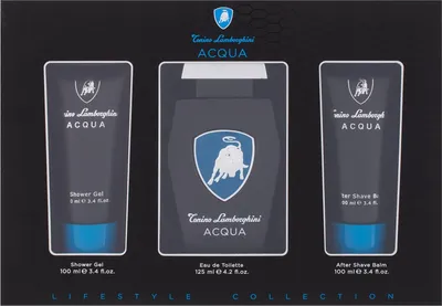 Produktbild von Tonino Lamborghini Acqua Eau De Toilette 125ml Spray Gel De Baño 100ml Balsamo After Shave 100ml