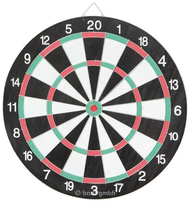 Produktbild von Doppelseitiges Dartspiel mit 6 Dartpfeilen