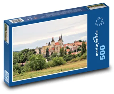 Produktbild von martinpuzzle - Puzzle 500 Teile - Kouřim - historische Stadt, Mittelböhmen