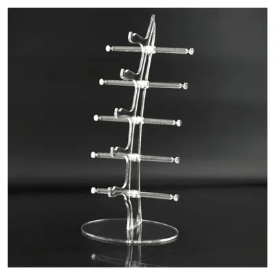 Produktbild von Brillenständer für Rack - Ausstellungsstand für Sonnenbrillen, transparent, 35 x 16 x 12,5 cm