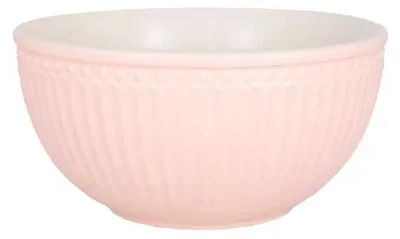Produktbild von Greengate Servierschale ALICE PALE PINK Rosa Medium Schüssel Keramik Everyday
