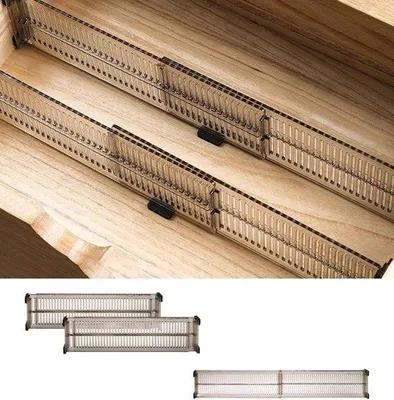 Productafbeelding van Laderstation-organisator voor 3 apparaten, transparant zwart, multifunctioneel opladersysteem voor woonkamer en keuken, geschikt voor apparaten van 28-50 cm.
