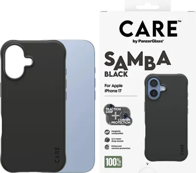 Produktbild von CARE fashionable Samba black MagSafe iPhone 17