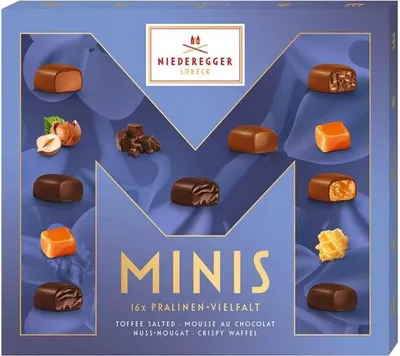 Produktbild von Niederegger Pralinen Vielfalt Minis 120g