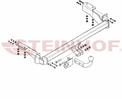 Produktbild von Z547500 Anhängerkupplung passend für PEUGEOT 308 11/2008-05/2011 starr