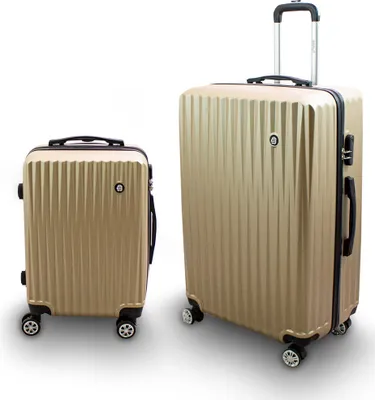 Produktbild von Barut Reisekofferset General 2-teilig M + XL Champagner MS-17303