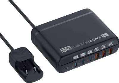 Produktbild von Newell GaN Tech T-power 140 W Ladegerät mit Adapterkit