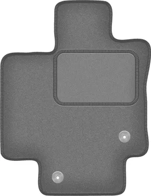 Image de Tapis de sol conducteur en velours graphite adapté au Toyota Highlander IV (2021-, SUV) – avec fixations – ajustement parfait