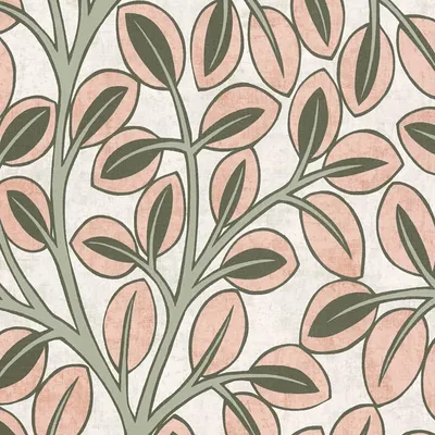 Produktbild von Profhome 791502-GU Landhaus Tapete Floral grau grau-weiß rosa oliv-grün 5,33 m2