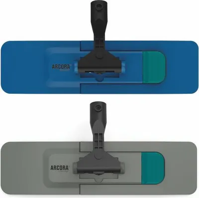 Produktbild von Arcora Profi Mopp-Klapphalter Standard Blau 40 cm | Karton (10 Stück)