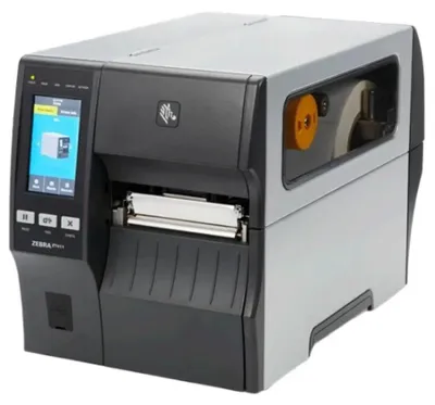 Produktbild von Zebra ZT411 Etikettendrucker 203dpi Peeler Disp. Farbe USB RS232 BT Ethernet