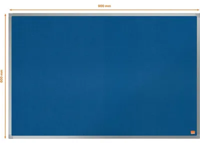Productafbeelding van Nobo 1915203, Blauw, Aluminium, Aluminium, 898 mm, 589 mm, 14 mm