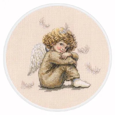 Immagine prodotto di Kit per punto croce a contopunti, modello "Dreamer II", dimensioni 16,5x15,5 cm