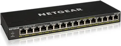 Produktbild von Netgear GS316PP-100EUS Switch NETGEAR 16x GE GS316PP unmanaged Lüfterlos, FlexPoE