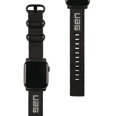 Productafbeelding van UAG Nato band voor de Apple Watch | 38/40/41/42 mm - Zwart