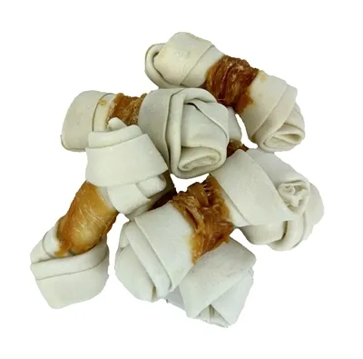 Zdjęcie produktu dla Petstyle Living Knotted Bone White z kurczakiem