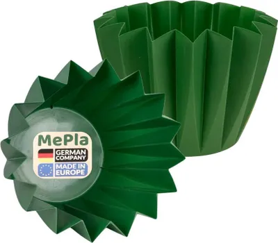 Produktbild von MePla - 10 Stück - Umtopf Adonis ø11 - Dunkelgrün