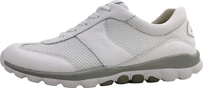 Immagine prodotto di Scarpe da ginnastica da donna Gabor Comfort, modello stringato, colore bianco, ideali per il tempo libero
