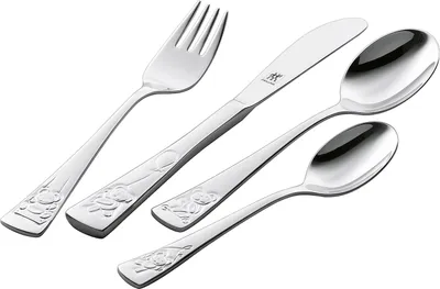 Zdjęcie produktu dla ZWILLING Kinderbesteck "Teddy" 4-teilig 111358 4009839669392